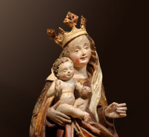 Madonna Bayern um 1510/20, oben frontal